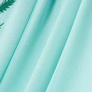 Elegant Crew Neck Long Sleeve Chiffon Abaya Dress with Matching Headscarf (AA230)